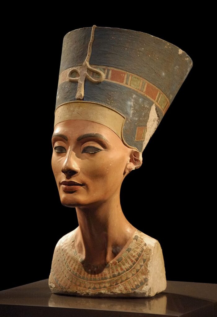 The Bust of Nefertiti (c. 1345 BCE)